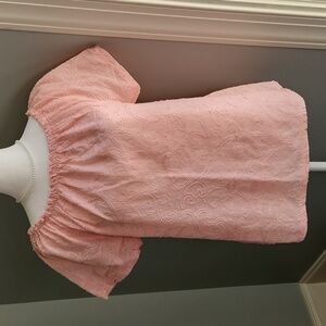 Terzo Millennio Peach Lace Blouse - S